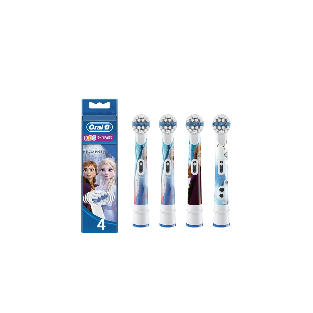 ORAL-B KIDS FROZEN II TESTINE PER SPAZZOLINO ELETTRICO 4 PEZZI