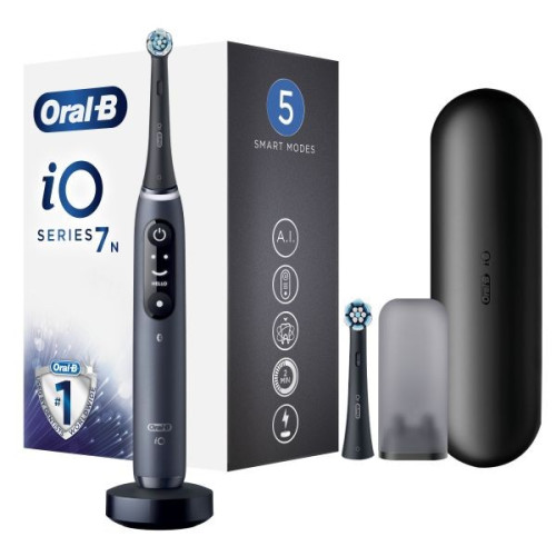 ORALB IO 7 BLACK SPAZZ+2REFILL