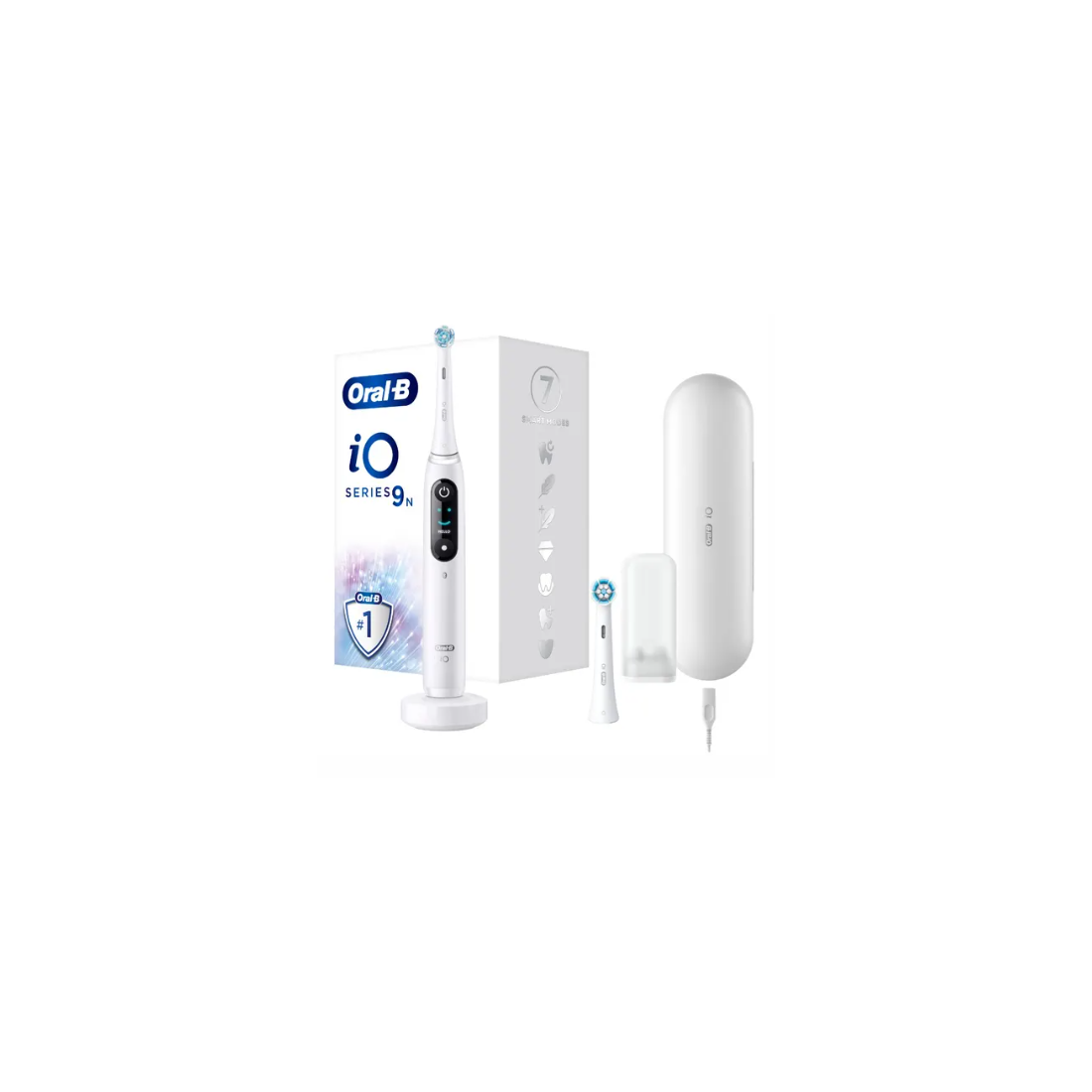 ORALB IO 9 WHITE SPAZZ+2REFILL