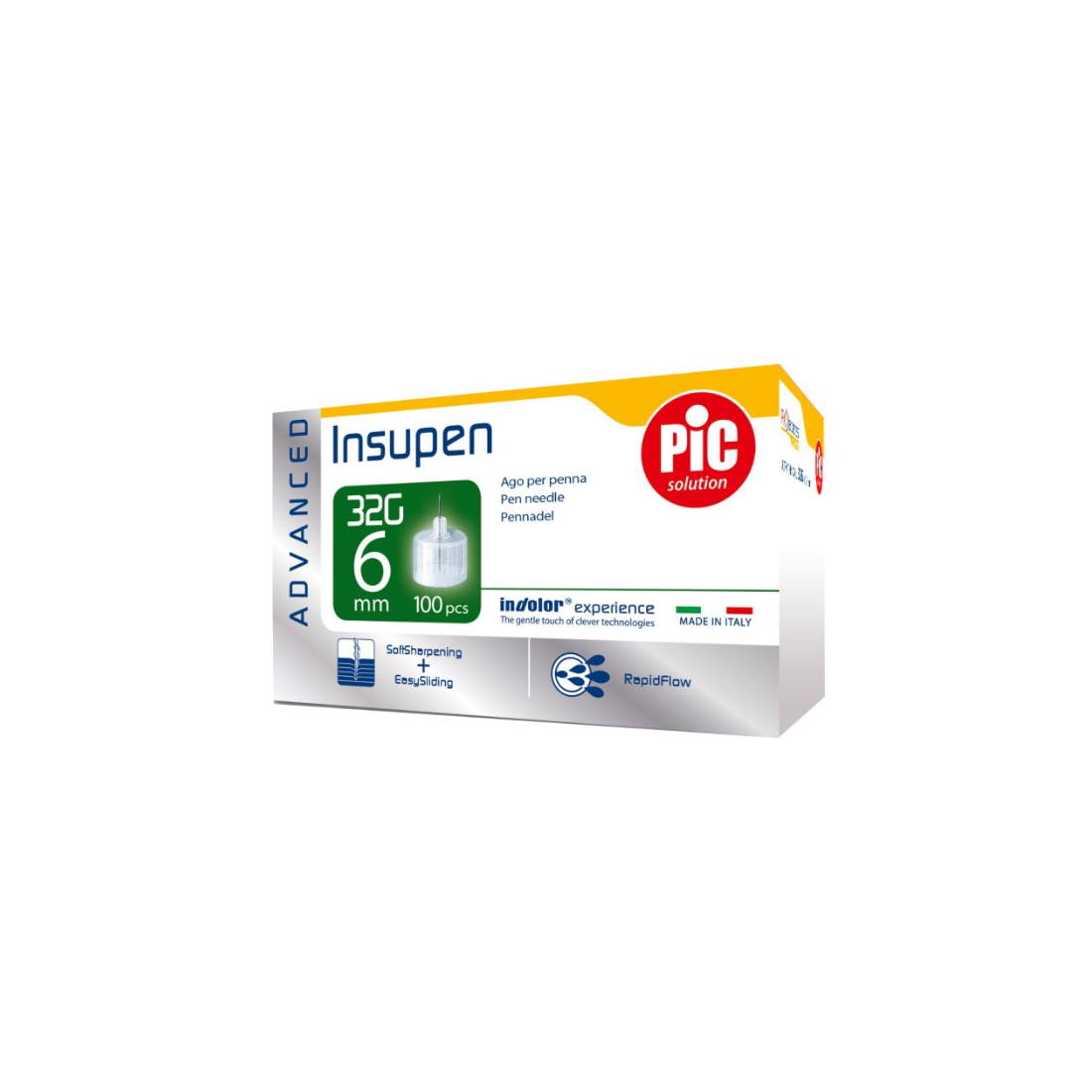 PIC INSUPEN ADV AGO G32X6MM