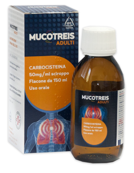 MUCOTREIS AD SCIR 150ML 5%