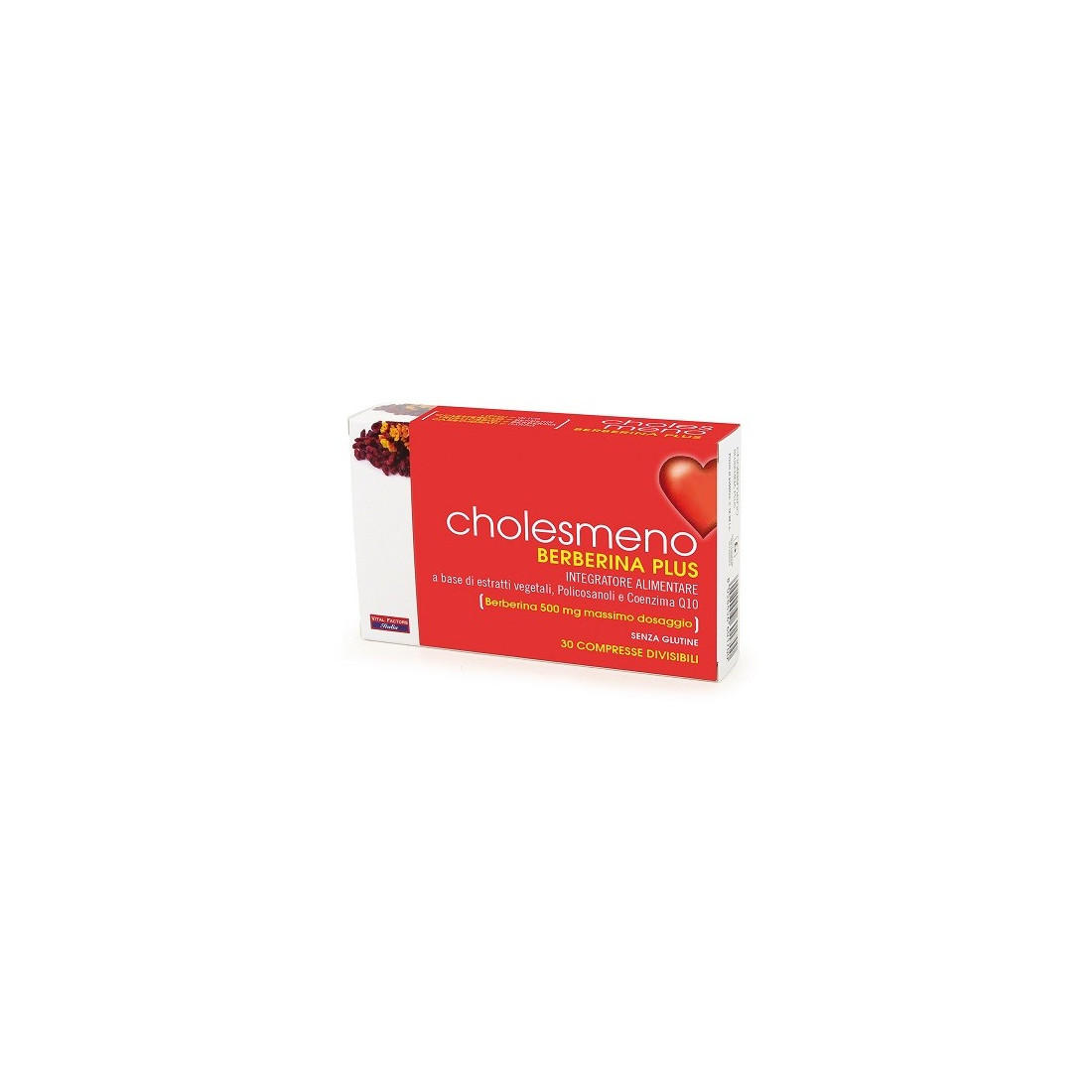 CHOLESMENO BERBERINA PLUS30CPR