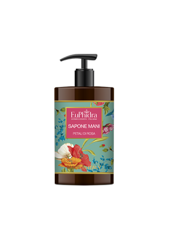 SAPONE MANI EUPHIDRA PETALI DI ROSA