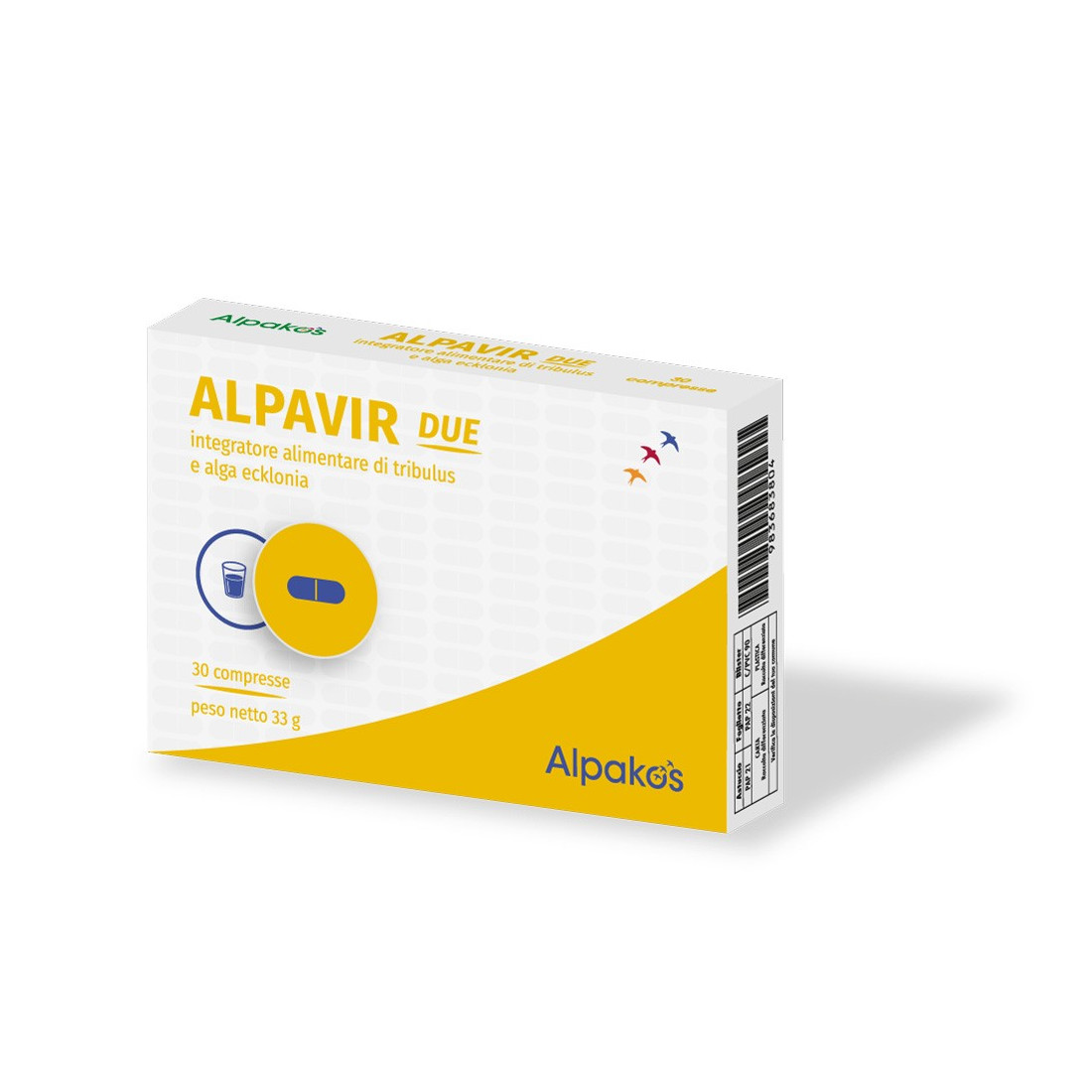 ALPAVIR DUE 30 CPR ALPAKOS