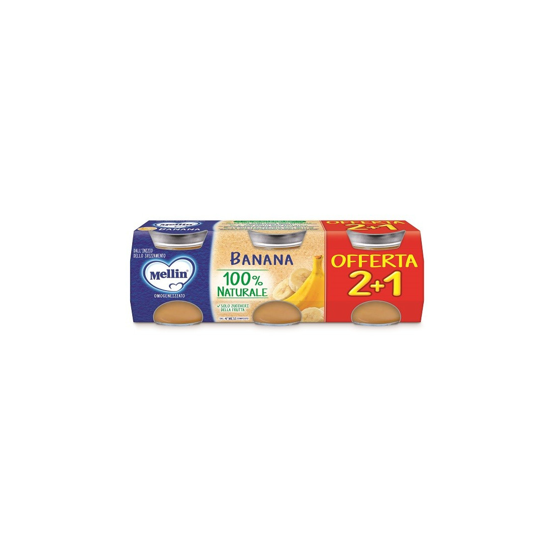 MELLIN OMOG BANANA 3PZ 100G
