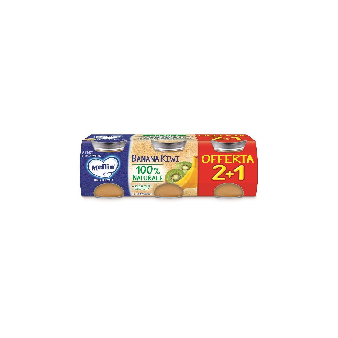 MELLIN OMOG BANANA KIWI 3PZ