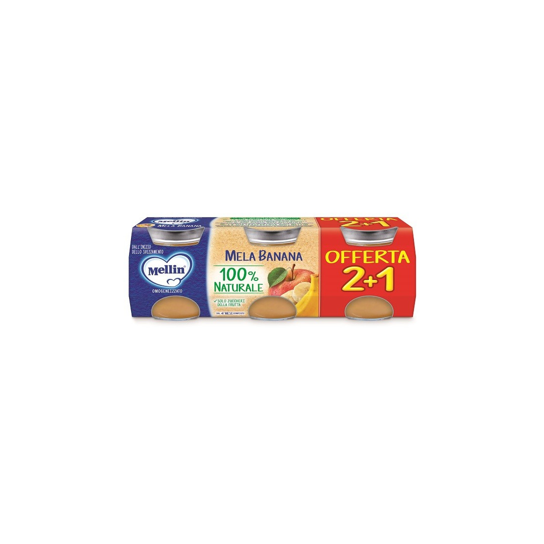 MELLIN OMOG MELA BAN 3PZ 100G