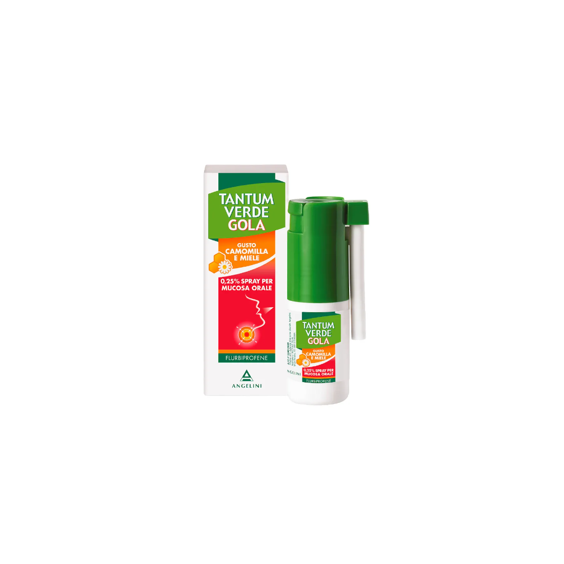TANTUM VERDE GOLA SPRAY 15ML CAMOMILLA E MIELE