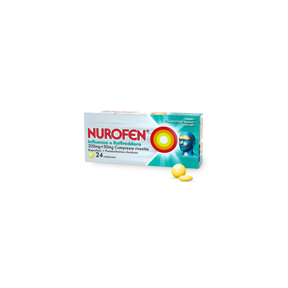 NUROFEN INFLUENCE RAFFR 24CPR