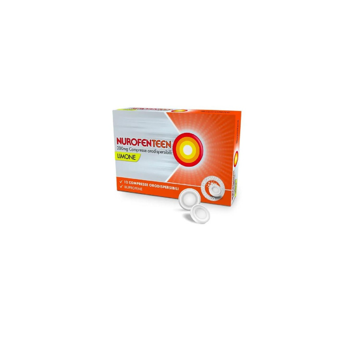 NUROFENTEEN 12CPR ORO 200MG LI