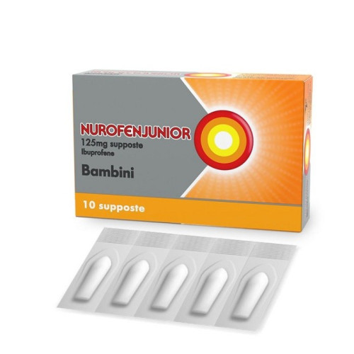 NUROFENJUNIOR 10SUPPOSTE 125MG