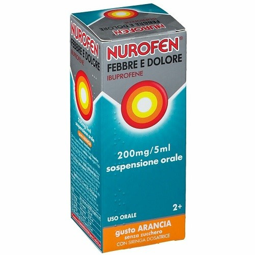 NUROFEN FEBBRE D 200MG/5ML ARA