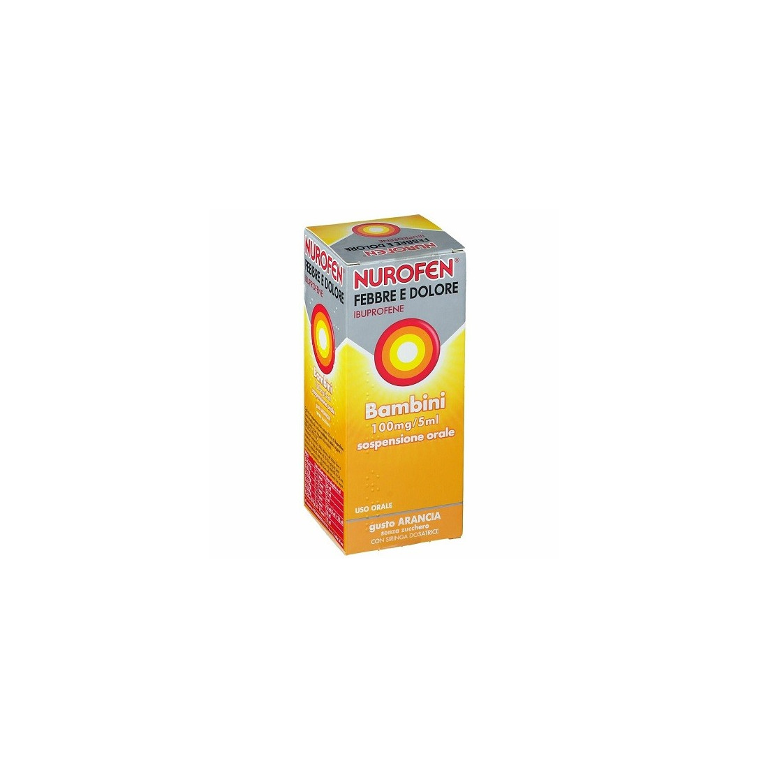 NUROFEN FEBBRE D BB100MG/5ML A