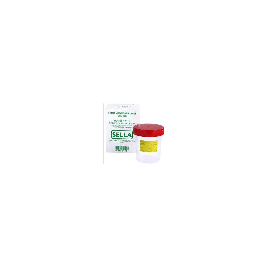 CONTENITORE URINA PROVETTA 9ML