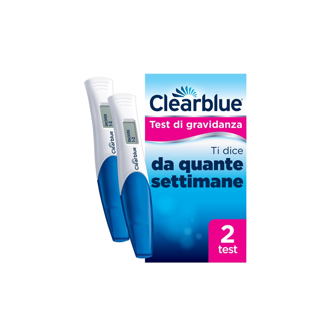 CLEARBLUE GRAV DIG CONC IND 2T