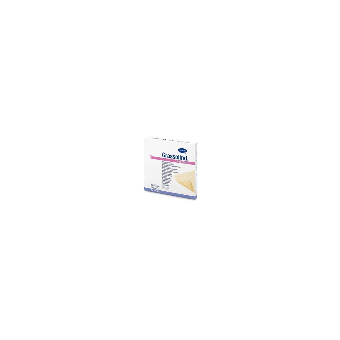 GARZA GRASSOLIND 10X10CM 10PZ