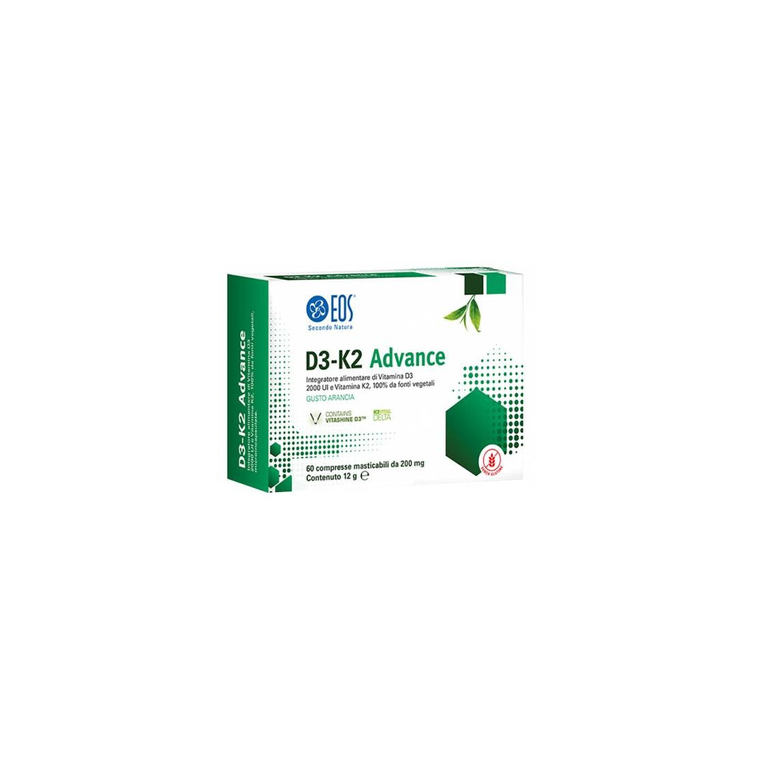 EOS D3 K2 ADVANCE 60CPR MASTICABILE