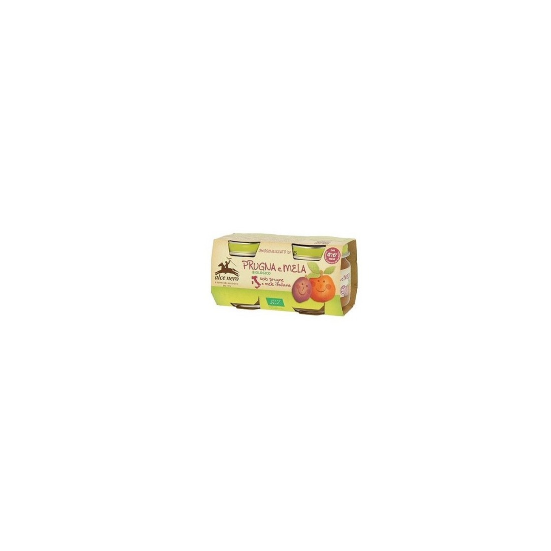 OMOGENEIZZATO PRUGNA MELA2X80G