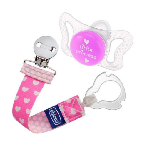 CH SUCK MICRO+CLIP GIRL 0-2M
