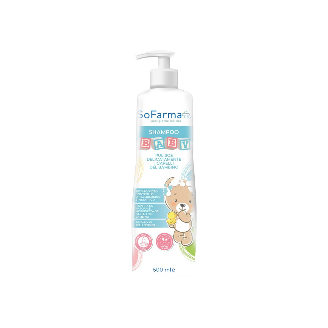 SHAMPOO BABY 500ML SOFARMAPIU'