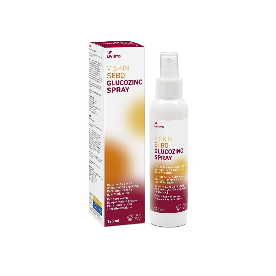 V SKIN SEBO GLUCOZINC SPRAY
