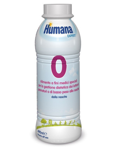 HUMANA 0 490ML EXPERT BOTT