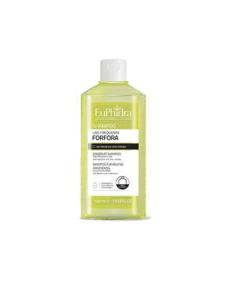 EUPHIDRA SHAMPOO USO FREQUENTE FORFORA 400ML
