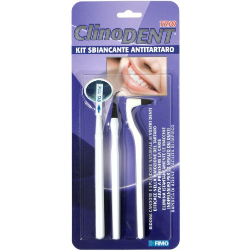 CLINODENT TRIO SBIANCANTE TART