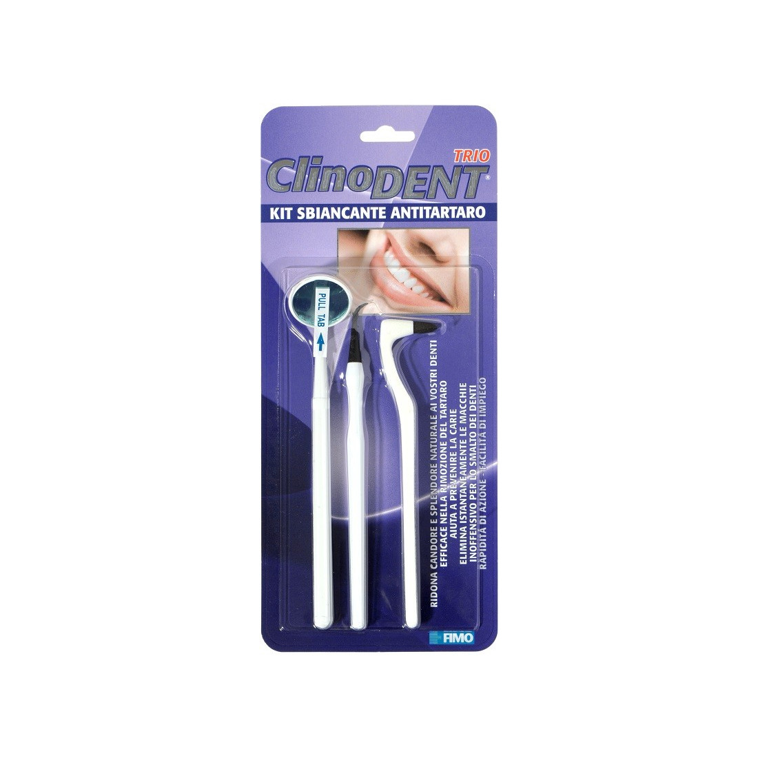 CLINODENT TRIO SBIANCANTE TART