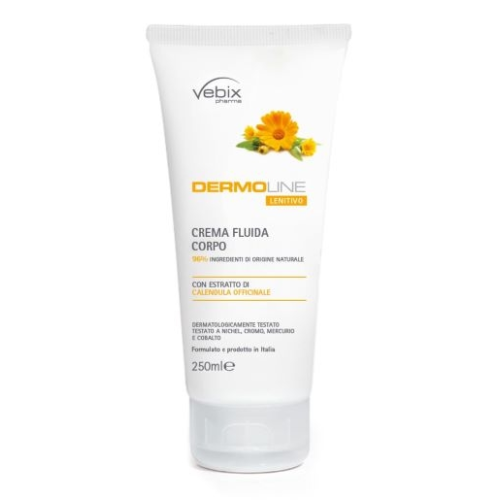 VEBIX DERMOLINE CREMA FLUIDA CORPO CALENDULA - MIGLIOR PREZZO-