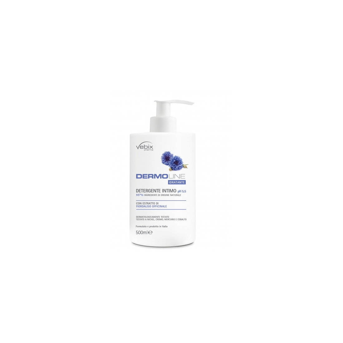 VEBIX DERMOLINE DETERGENTE INTIMO pH 5.5 IDRATANTE FIORDALISO - MIGLIOR PREZZO -