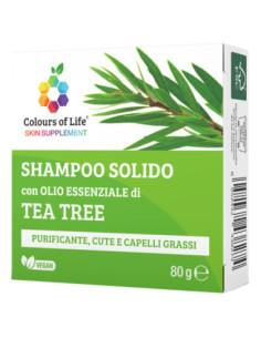 TEA TREE SHAMPOO SOLIDO80G COL
