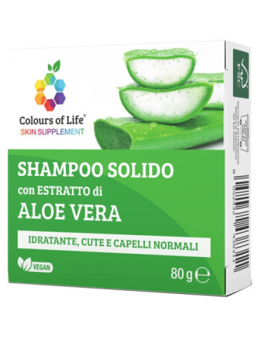 ALOE SHAMPOO SOLIDO 80G COLOUR