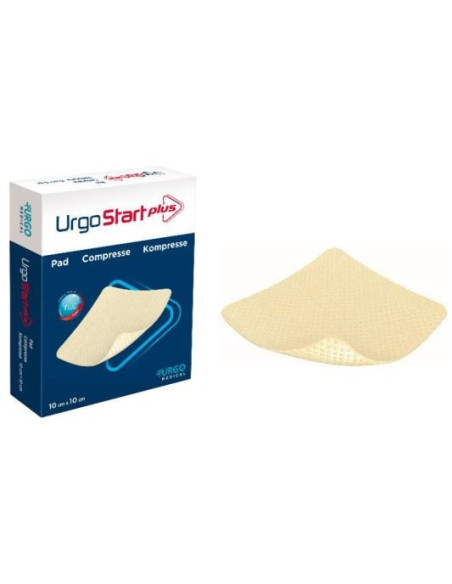 URGOSTART PLUS PAD 10X10CM 10P