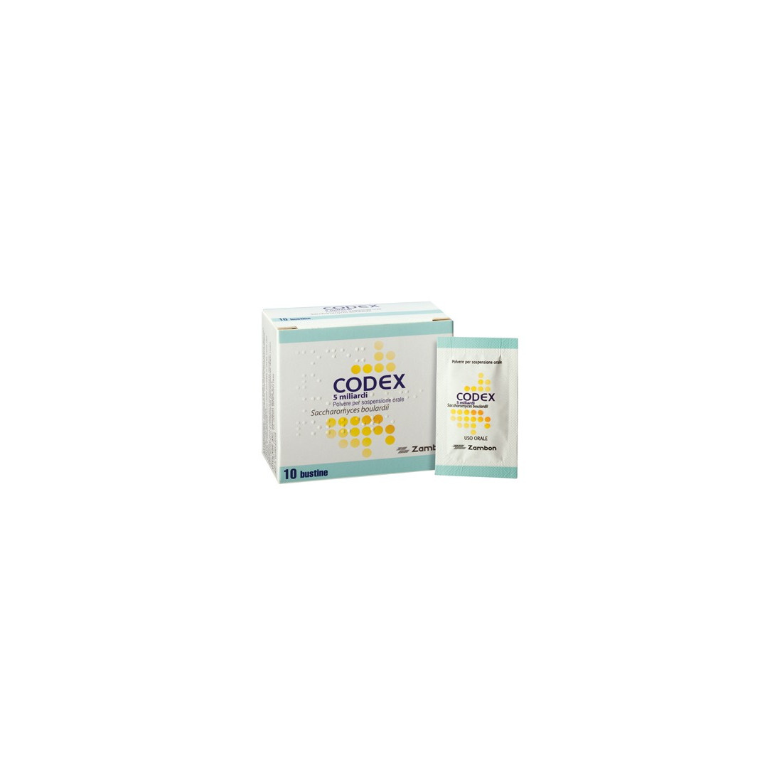 CODEX 10BUST 5MLD 250MG