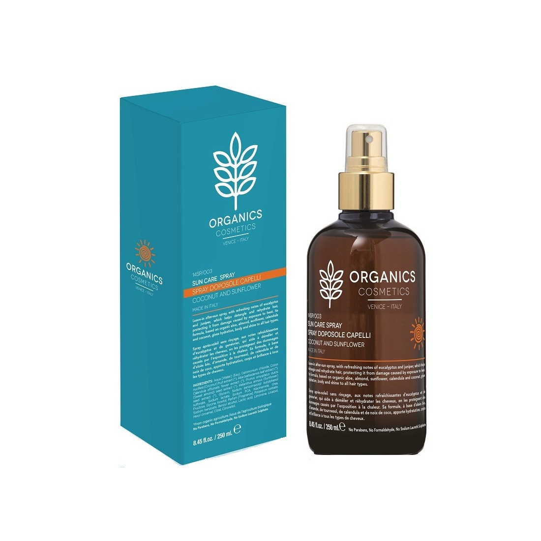 ORGANICS COSM SUN CARE