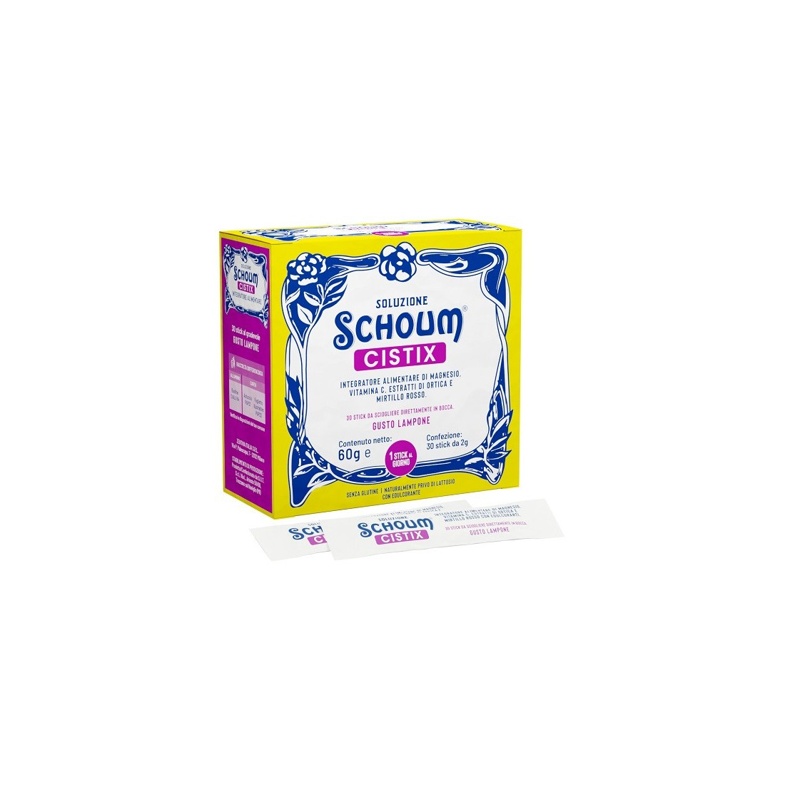 SOLUZIONE SCHOUM CISTIX30STICK