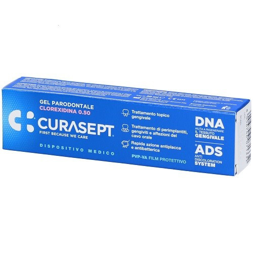 CURASEPT GEL PARODONTALE 0,5% ADS+DNA