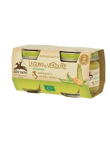 OMOGENEIZZATO LEG/VE BIO 2X80G