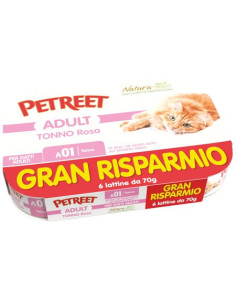 PR CAT A01 GR TONNO ROSA 6X70G