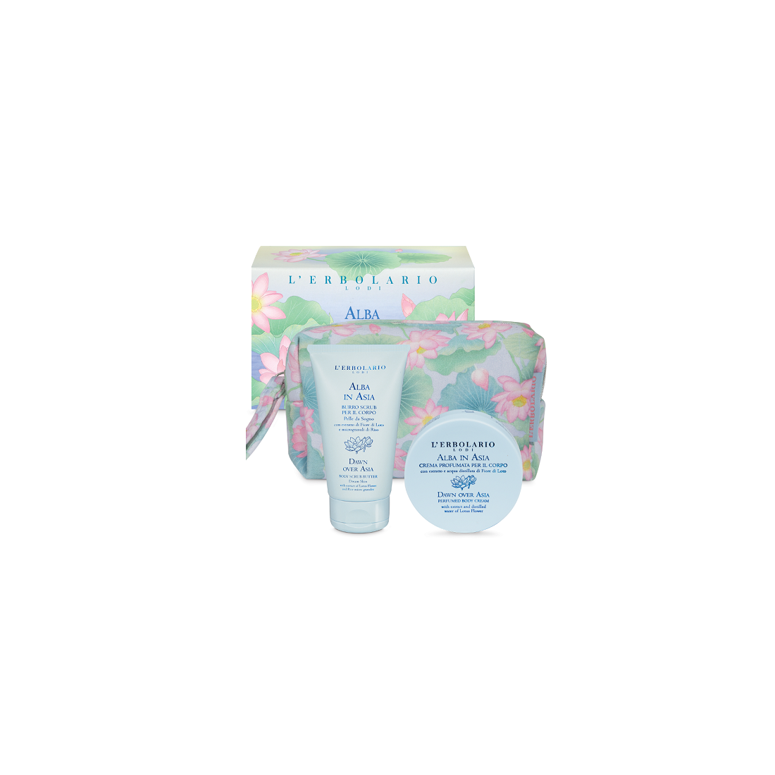 ALBA ASIA BEAUTY POCHETTE PELLE DA SOGNO L'ERBOLARIO