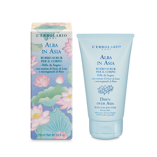 ALBA ASIA BURRO SCRUB CORPO PELLE DA SOGNO L'ERBOLARIO