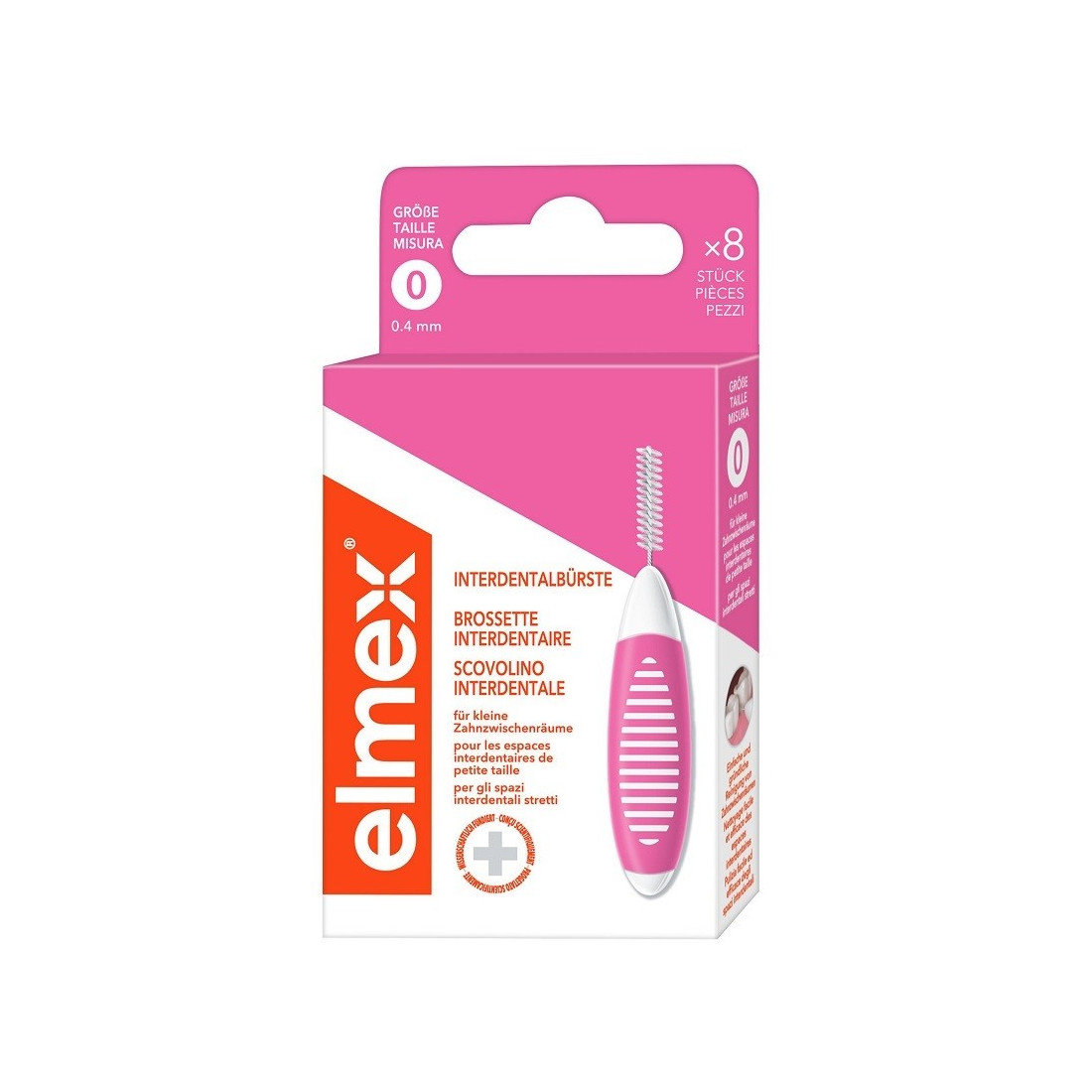 ELMEX INTERDENTAL BRUSH PINK
