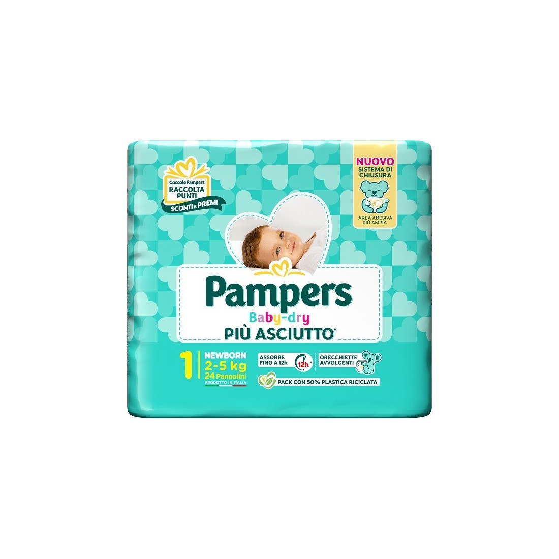 PAMPERS BD NEWBORN 24PZ