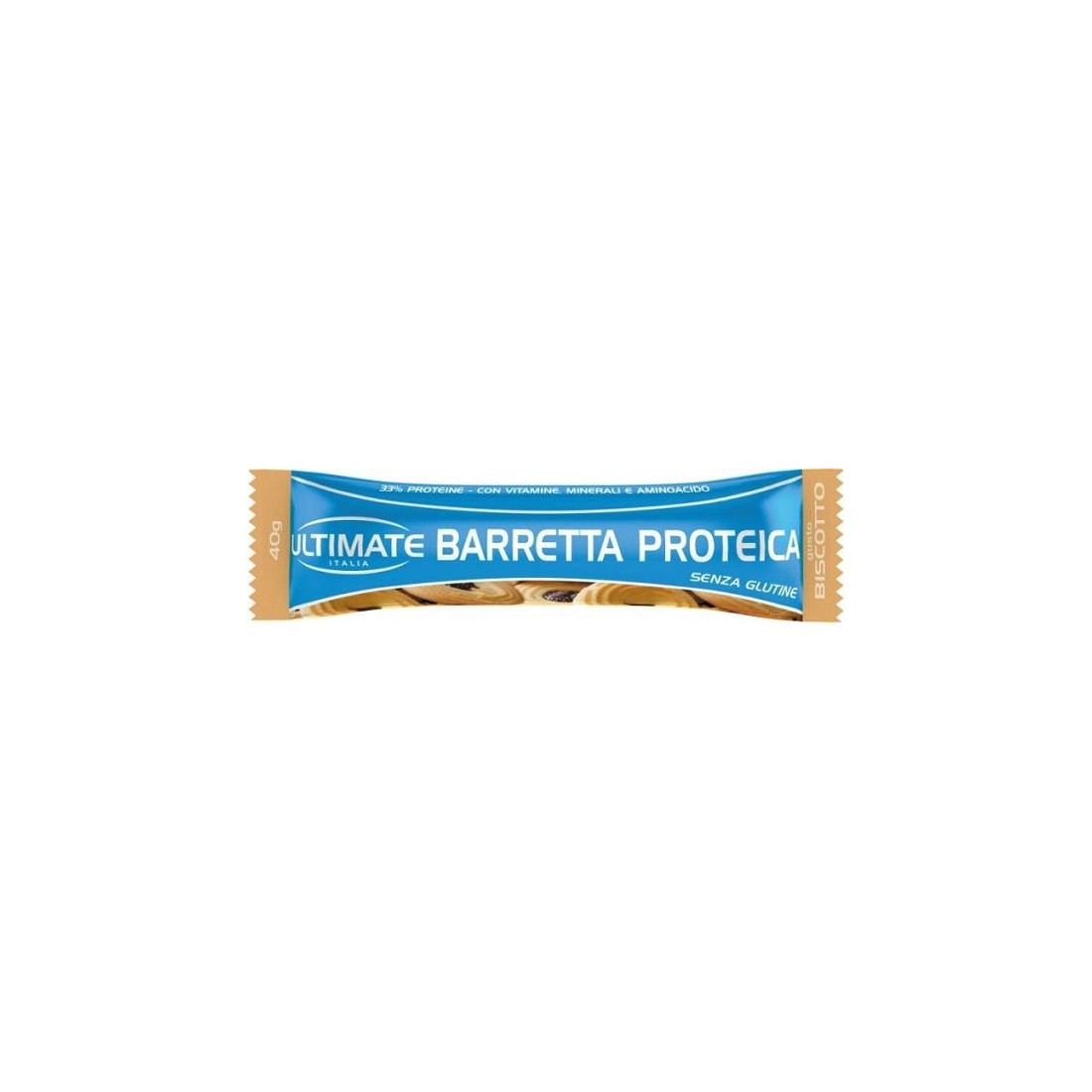ULTIMATE BARRETTA PROTEICA BISCOTTO 40G - SCADENZA 7/2024