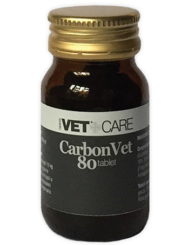 CARBONVET VETCARE 80CPR 500MG