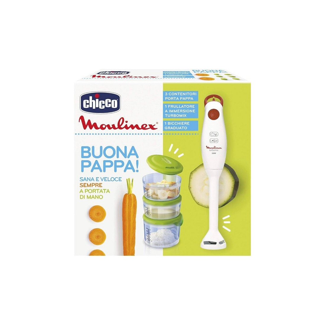 CHICCO KIT SVEZZAMENTO MOULINEX