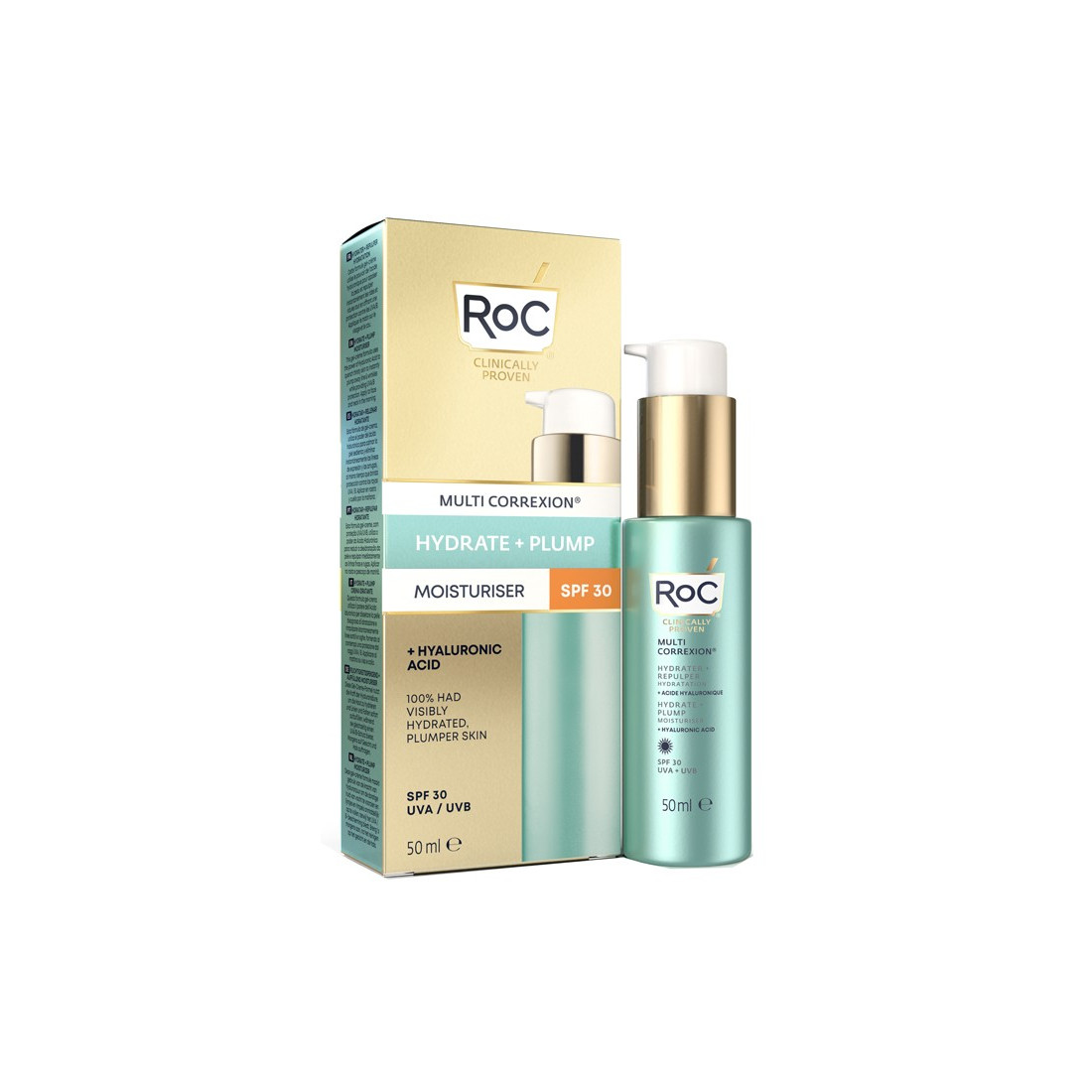ROC MC HYDRATE+PLUMP CR SPF30