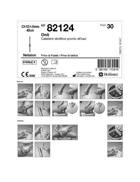 ONLI CATET IDROF 40CM CH12 30P