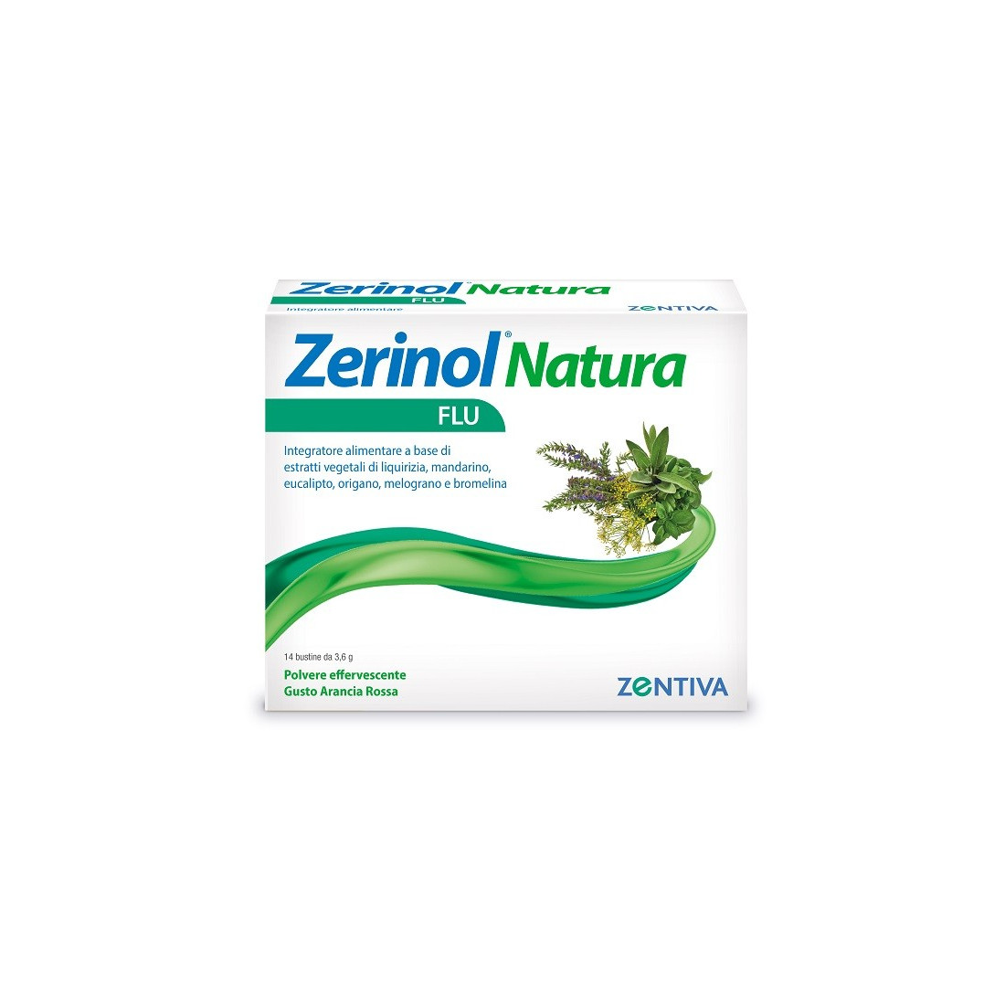 ZERINOL NATURE FLU 14BUST